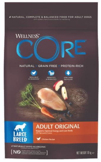 WELLNESS-CORE Wellness Dog LB Adult Original kuře 10kg