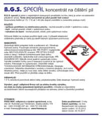 Freeway B.G.S. na čištění pil - gel (superkoncentrát) 1 l