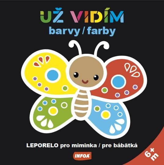 Už vidím barvy - leporelo pro miminka / farby - leporelo pre bábätká