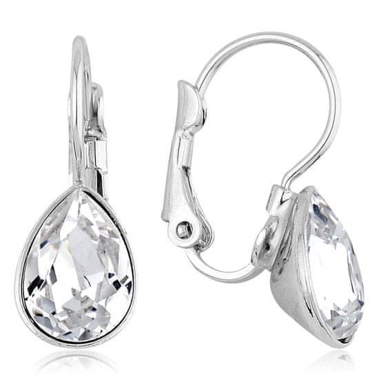 Levien Náušnice PEAR 10mm KL CRYSTAL