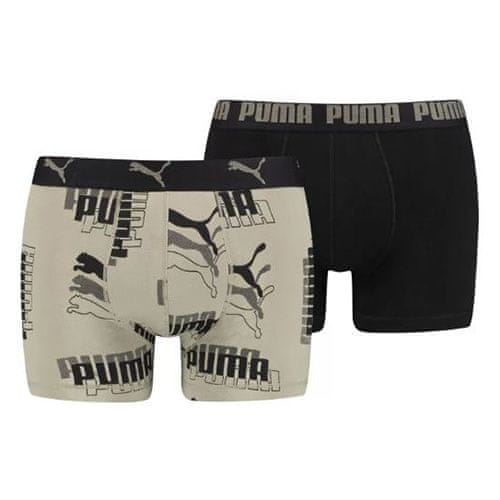 Puma Boxerky , Logo Print 2P | 935531-02 | M