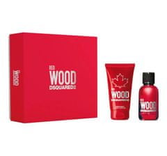 Red Wood Pour Femme set toaletní voda ve spreji 100ml + tělové mléko 150ml