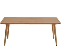 Danish Style Konferenční stolek Matcha, 110 cm, dub