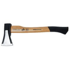 Sekera Hickory Wood Black 1000 g, štípací, klínová, dřevěná násada 430 mm