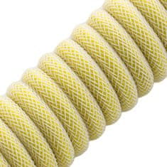 Classic Coiled Cable, USB-C/USB-A, 1,5m, Lemon Ice