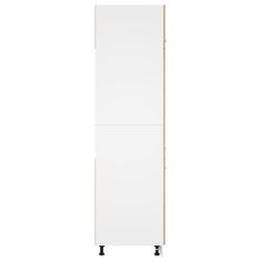 Greatstore Skříň pro vestavnou lednici dub sonoma 60x57x207 cm dřevotříska