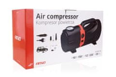 AMIO Automobilový kompresor 12V / 230V ACOMP-09