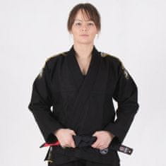 Tatami Fightwear TATAMI Dámské kimono NOVA Absolute černé + bílý pás zdarma