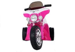 Dobíjecí motocykl JT568 Dark Pink