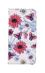 TopQ Pouzdro Samsung A53 5G knížkové Flowers 73540