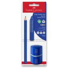 Faber-Castell Grafitová tužka Faber-Castell Grip Jumbo s příslušenstvím