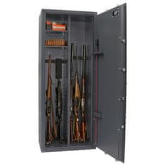 Rottner Winchester 10 EL trezorová skříň pro dlouhé zbraně antracit | Elektronický zámek | 60 x 150 x 40 cm