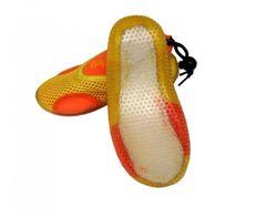 Neoprenové boty do vody Junior žlutooranžové 30