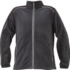 KNOXFIELD KNOXFIELD fleece bunda antrac/oranž XS