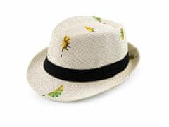Kraftika 1ks režná světlá dětský letní klobouk / slamák, klobouky
