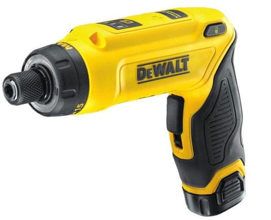 DeWalt Ručně ovládaný Li-Ion akumulátorový šroubovák 7,2 V 2 X 1,0 Ah Li-Ion Dcf680G2