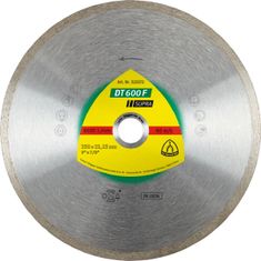 KLINGSPOR KLINGSPOR PLNÉ DIAMANTOVÉ KOLO 230 mm x 1,9 mm x