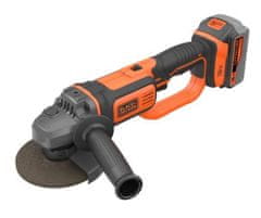 Black+Decker Úhlová bruska 18V 1X4,0Ah Bcg720M1