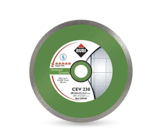 Diamantový kotouč Cev 180 X 22,2 mm Pro