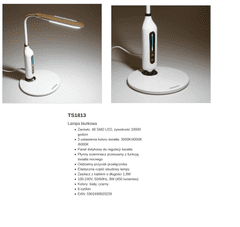 TIROSS Stolní lampa 48 Smd Led