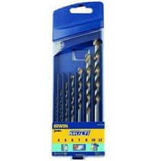 Irwin Univerzální akumulátorová sada vrtáků 7Szt. 4, 5, 6, 7, 8, 10, 12 Mm