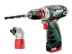 Metabo Šroubovák 10,8 V 34/17 Nm 2X2Ah Li-Ion Powermaxx Bs Quick Basic + úhlový nástavec 627261000