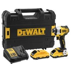 DeWalt DEWALT NÁRAZNÍK 18V 190Nm 2x3,0Ah TSTAK