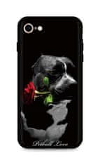 TopQ Kryt iPhone SE 2022 silikon Pitbull Love 74497