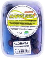 Sports Rohlíkové boilies SPORTS + BOOSTER 60g / 12mm KLOBÁSA