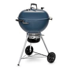 Weber Gril Master-Touch GBS C-5750 , průměr 57 cm, šedo-modrý s čistícím systémem