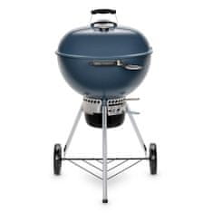 Weber Gril Master-Touch GBS C-5750 , průměr 57 cm, šedo-modrý s čistícím systémem