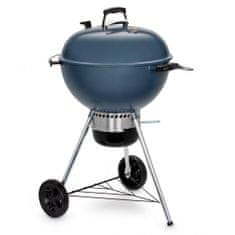 Weber Gril Master-Touch GBS C-5750 , průměr 57 cm, šedo-modrý s čistícím systémem