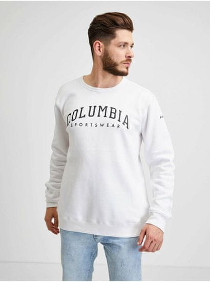 Columbia Bílá pánská mikina Columbia