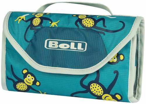 Boll Dětská toaletní taštička Boll KIDS TOILETRY Monkeys turquoise