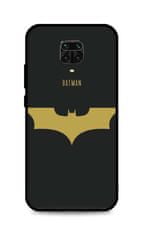 TopQ Kryt LUXURY Xiaomi Redmi Note 9 Pro pevný Gold Batman 52569