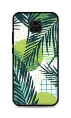 TopQ Kryt LUXURY Xiaomi Redmi Note 9 Pro pevný Green Leaves 52592