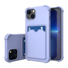 OEM Silikonové pouzdro AirBag s kapsou na Xiaomi Redmi Note 9 blue