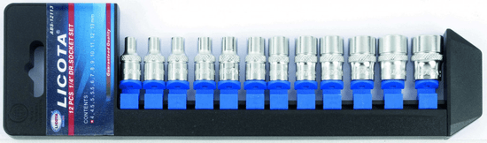 Licota Sada vnitřních nástrčných klíčů 1/4", 12 ks - LIABS12113