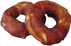 Nobby Pochoutka pro psa Nobby BBQ Duck Donut 2ks 220g