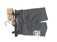 Unison  Dětské kraťasy,šortky značky Rifle dlouhé šedé , velikost 6/9 měsíců
