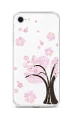 TopQ Kryt iPhone SE 2022 silikon Cherry Tree 73975