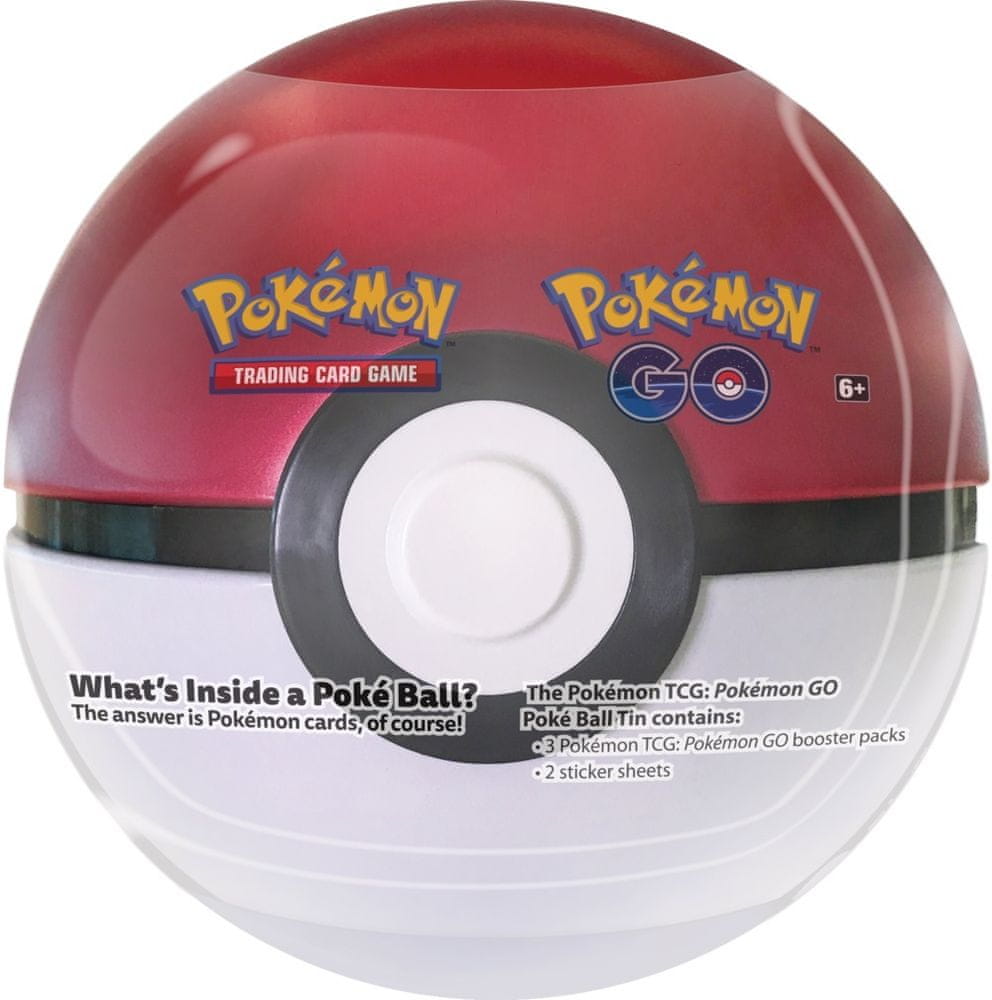 Pokémon TCG: Pokémon GO - Poke Ball Tin červená