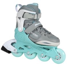 POWERSLIDE Dětské inline brusle Rocket Grey - Šedé, 29 - 32