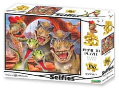 Prime 3D Puzzle Raptoří selfie 3D 100 dílků