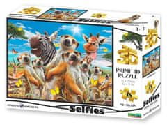 Prime 3D Puzzle Surikatí selfie 3D 48 dílků