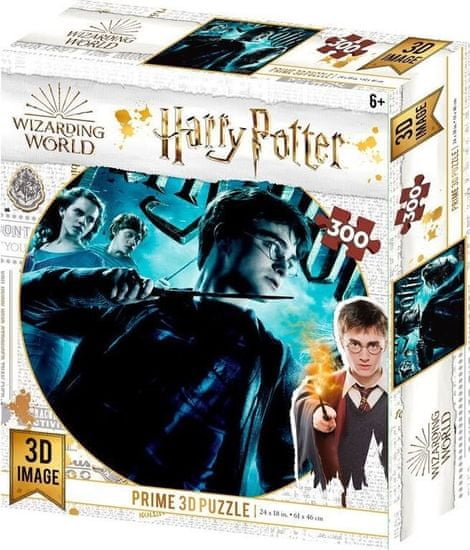 Prime 3D Puzzle Harry Potter: Nebelvír 3D XL 300 dílků