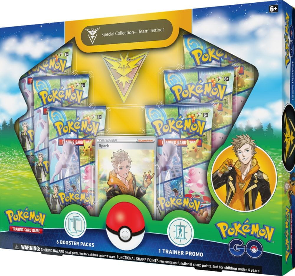 Pokémon TCG: Pokémon GO - Special Collection Spark - Team Instinct - zánovní