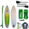 Lite 106 10.6x32x6, nafukovací rodinný paddleboard 320x81x15cm, set s kajakovým pádlem a kajakovým sedátkem, batohem, pumpou, bezpečnostním lankem.