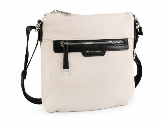 Kraftika 1ks béžová sv. kabelka crossbody 25x26 cm, ledvinky