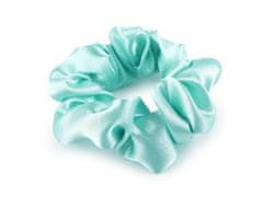 Kraftika 1ks 181 mint saténová scrunchie gumička do vlasů